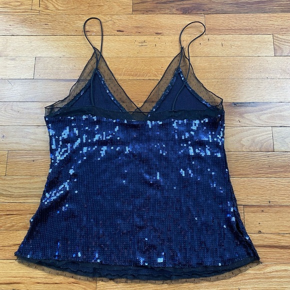 NWOT Free People Intimately Sequin Top Size M - Picture 4 of 8